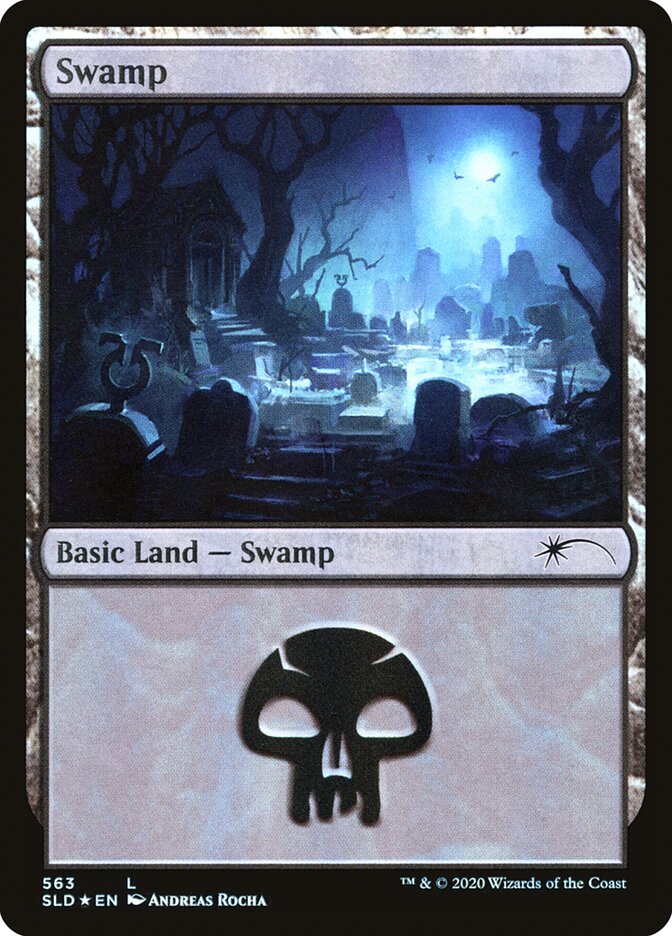 Swamp (Spooky) (563) [Secret Lair Drop Promos] | Webway Games
