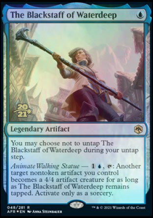 The Blackstaff of Waterdeep [Dungeons & Dragons: Adventures in the Forgotten Realms Prerelease Promos] | Webway Games
