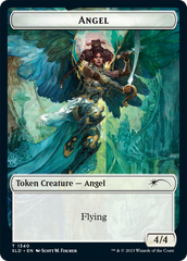 Angel // Spirit Double-Sided Token [Secret Lair Drop Series] | Webway Games