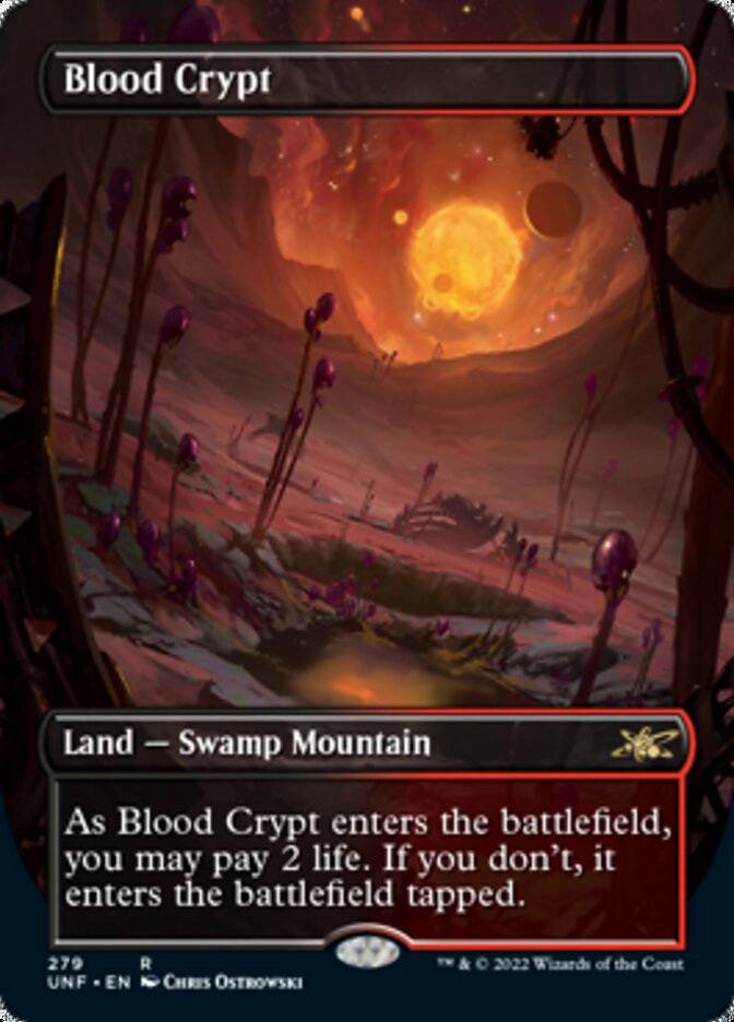 Blood Crypt (Borderless) [Unfinity] | Webway Games