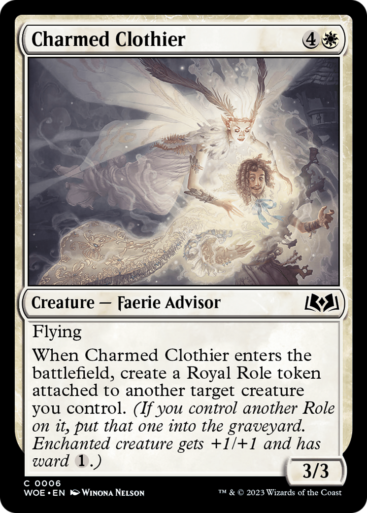 Charmed Clothier [Wilds of Eldraine] | Webway Games