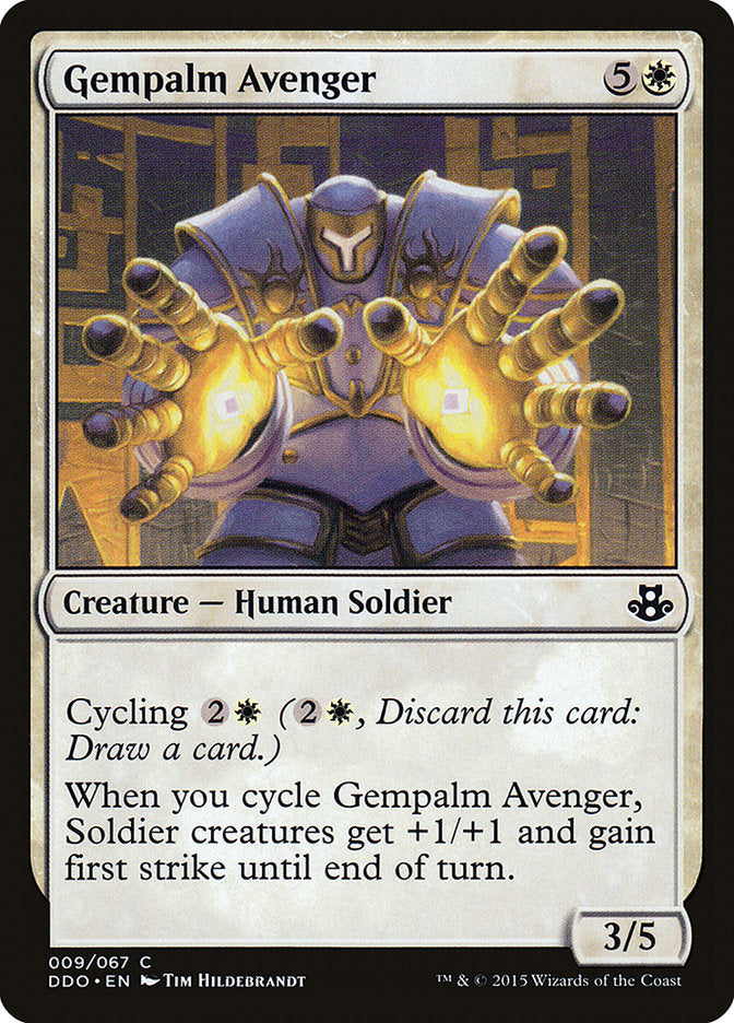 Gempalm Avenger [Duel Decks: Elspeth vs. Kiora] | Webway Games