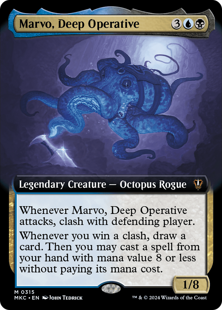 Marvo, Deep Operative (Extended Art) [Murders at Karlov Manor Commander] | Webway Games