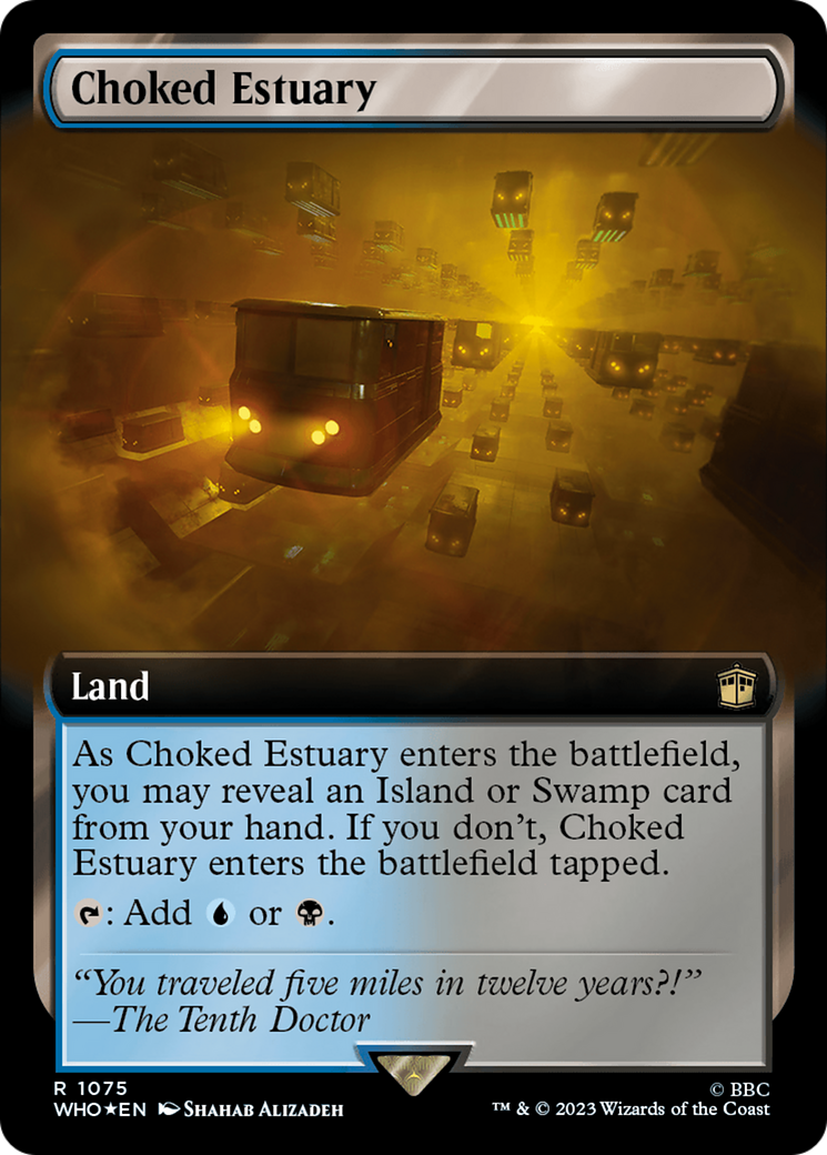Choked Estuary (Extended Art) (Surge Foil) [Doctor Who] | Webway Games