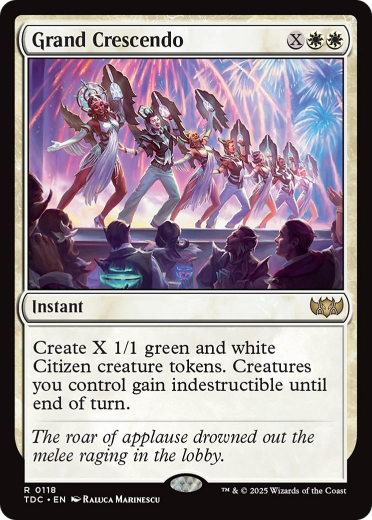 Grand Crescendo [Tarkir: Dragonstorm Commander] | Webway Games