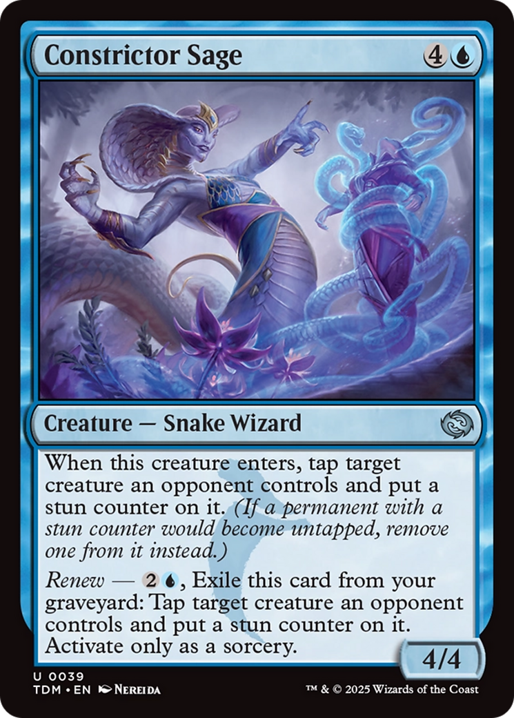 Constrictor Sage [Tarkir: Dragonstorm] | Webway Games