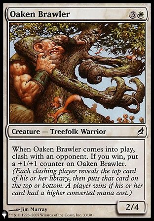 Oaken Brawler [The List] | Webway Games