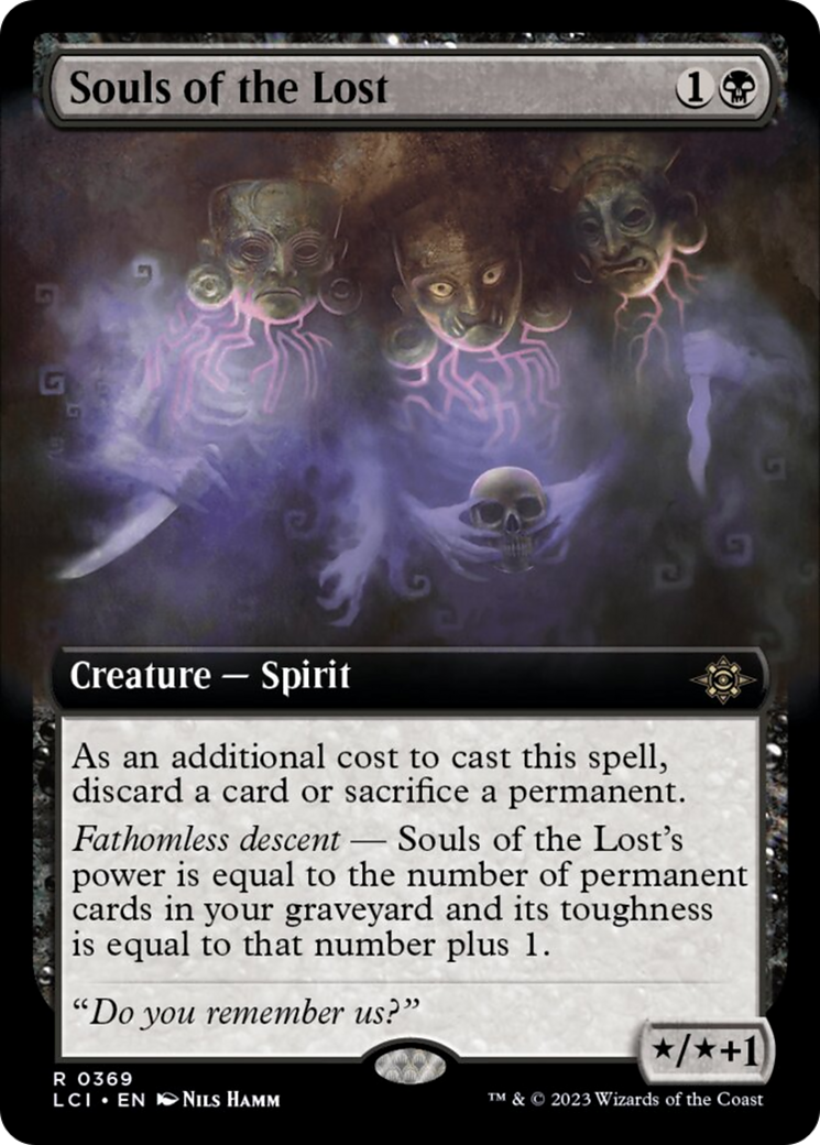 Souls of the Lost (Extended Art) [The Lost Caverns of Ixalan] | Webway Games