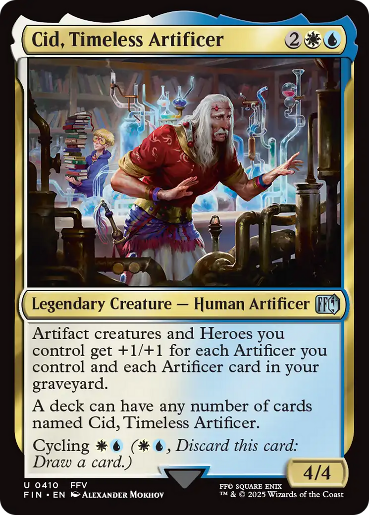Cid, Timeless Artificer (0410) [FINAL FANTASY] | Webway Games