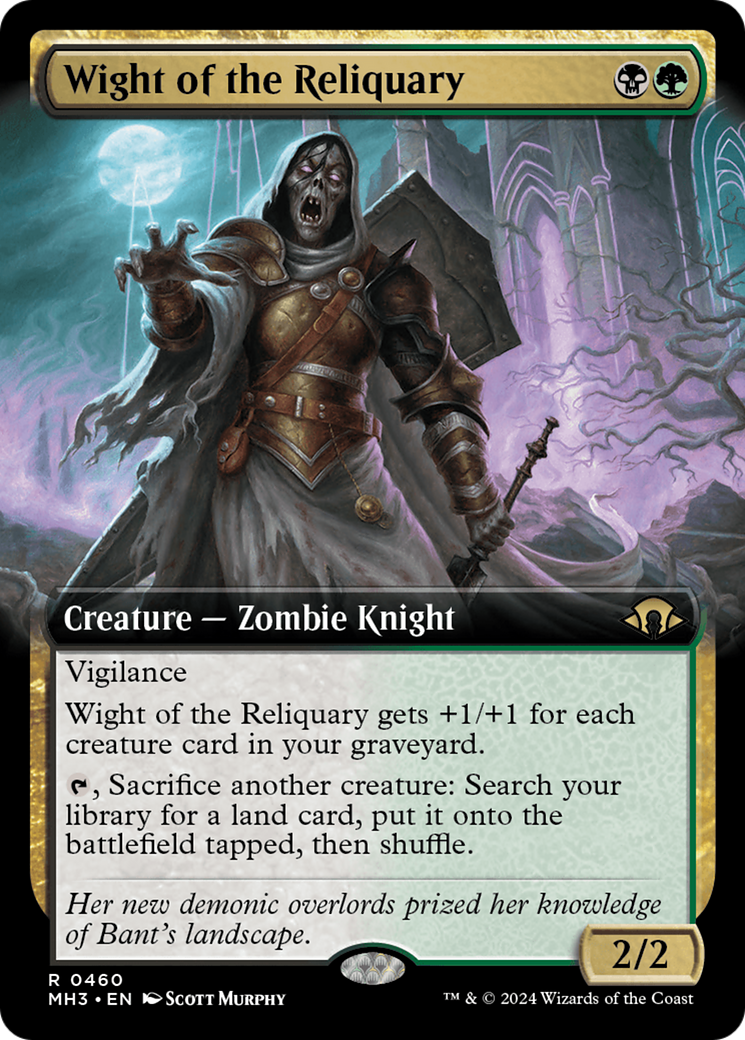 Wight of the Reliquary (Extended Art) [Modern Horizons 3] | Webway Games