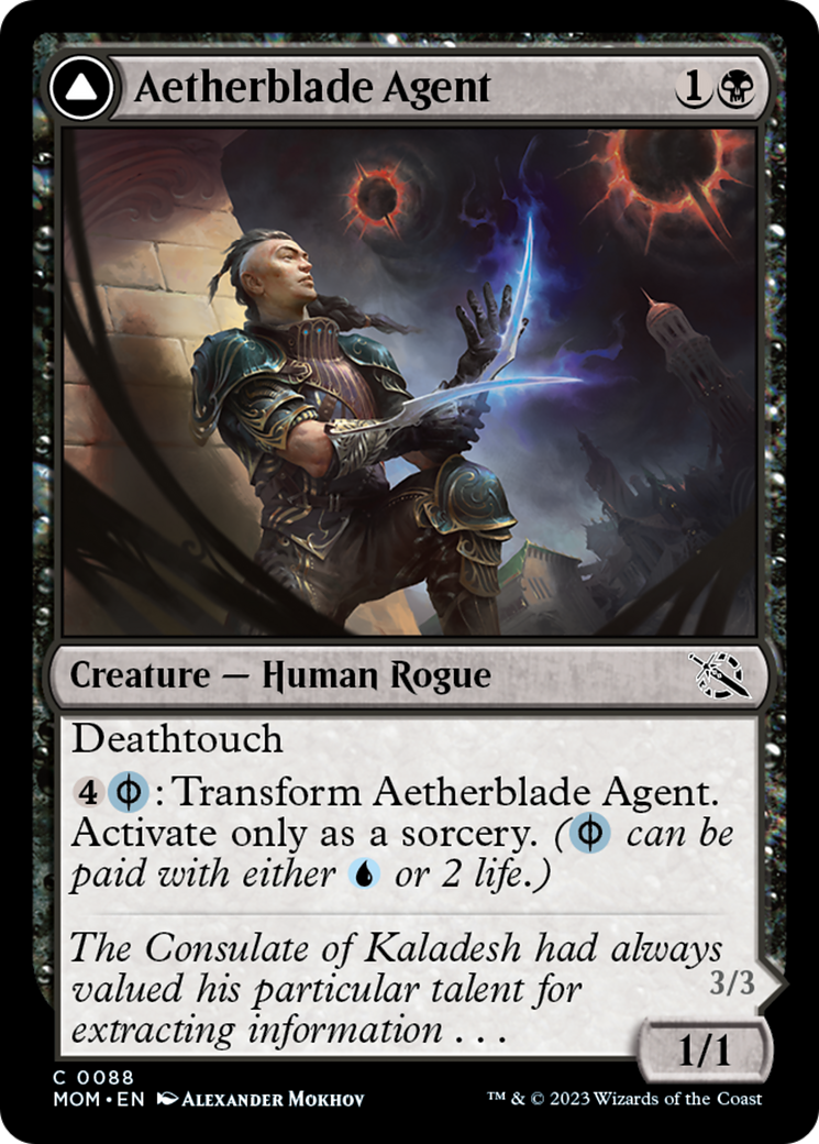 Aetherblade Agent // Gitaxian Mindstinger [March of the Machine] | Webway Games