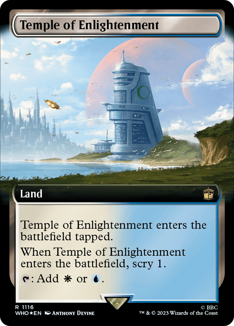 Temple of Enlightenment (Extended Art) (Surge Foil) [Doctor Who] | Webway Games
