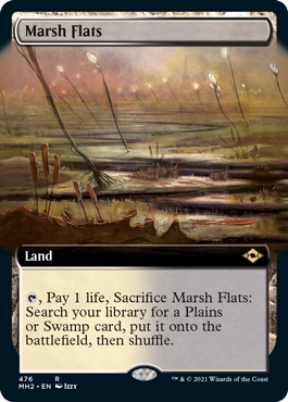 Marsh Flats (Extended Art) [Modern Horizons 2] | Webway Games