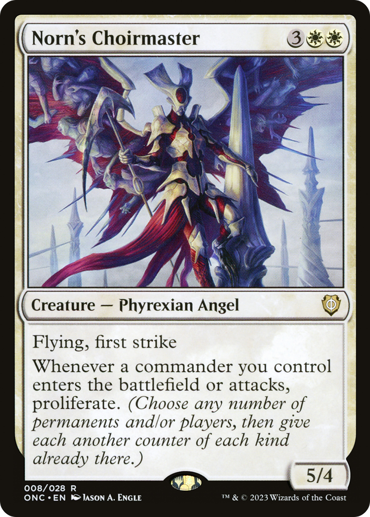 Norn's Choirmaster [Phyrexia: All Will Be One Commander] | Webway Games