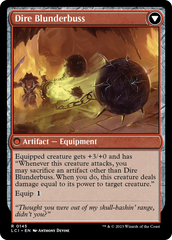 Dire Flail // Dire Blunderbuss [The Lost Caverns of Ixalan Prerelease Cards] | Webway Games