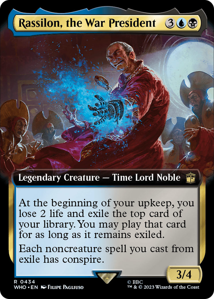 Rassilon, the War President (Extended Art) [Doctor Who] | Webway Games