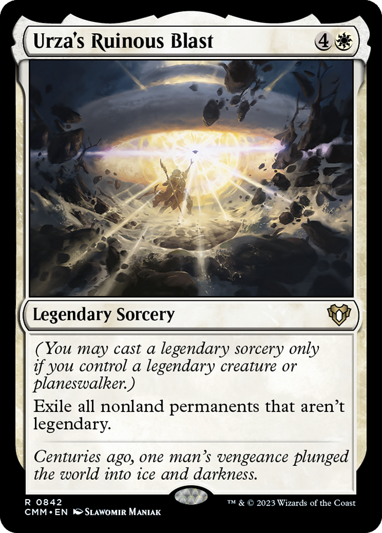 Urza's Ruinous Blast [Commander Masters] | Webway Games