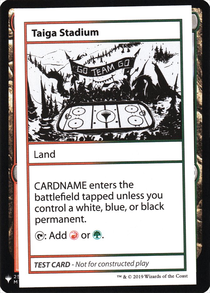 Taiga Stadium [Mystery Booster Playtest Cards] | Webway Games