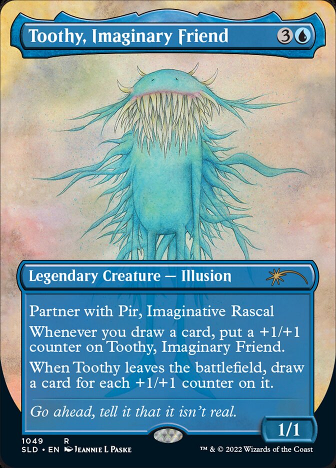 Toothy, Imaginary Friend (Borderless) [Secret Lair Drop Series] | Webway Games