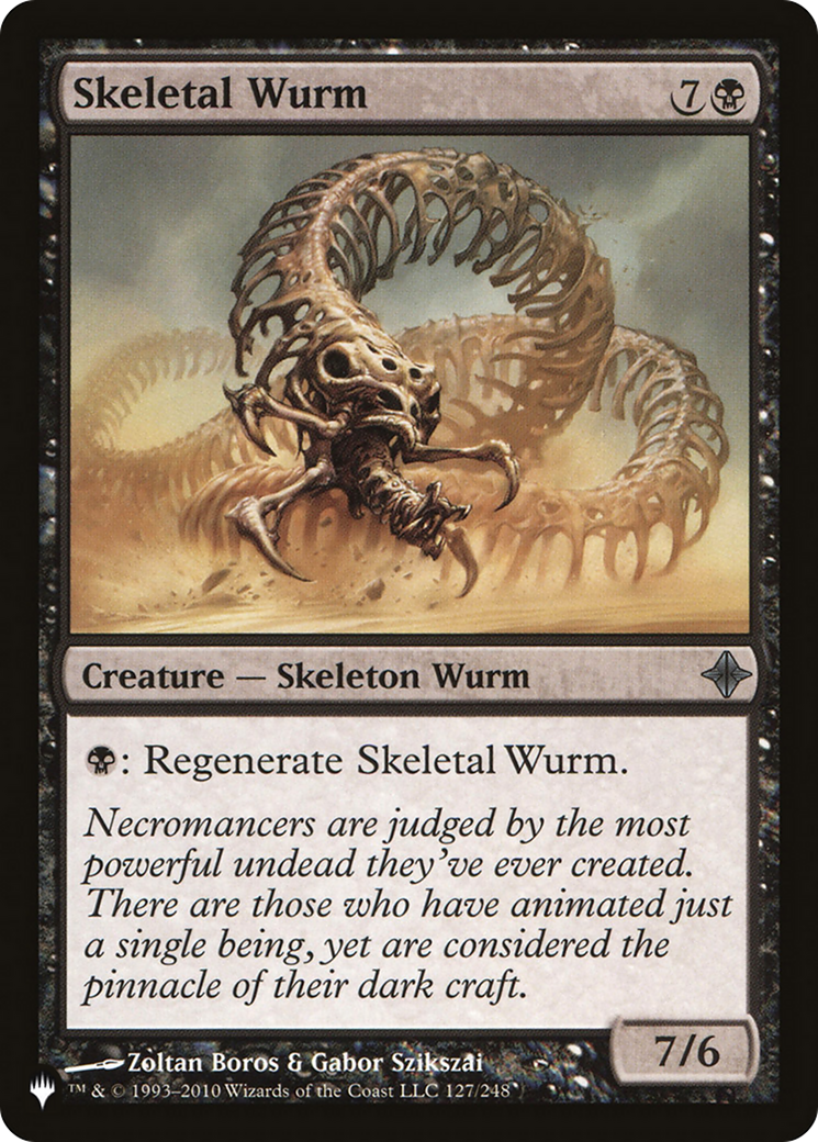 Skeletal Wurm [The List] | Webway Games