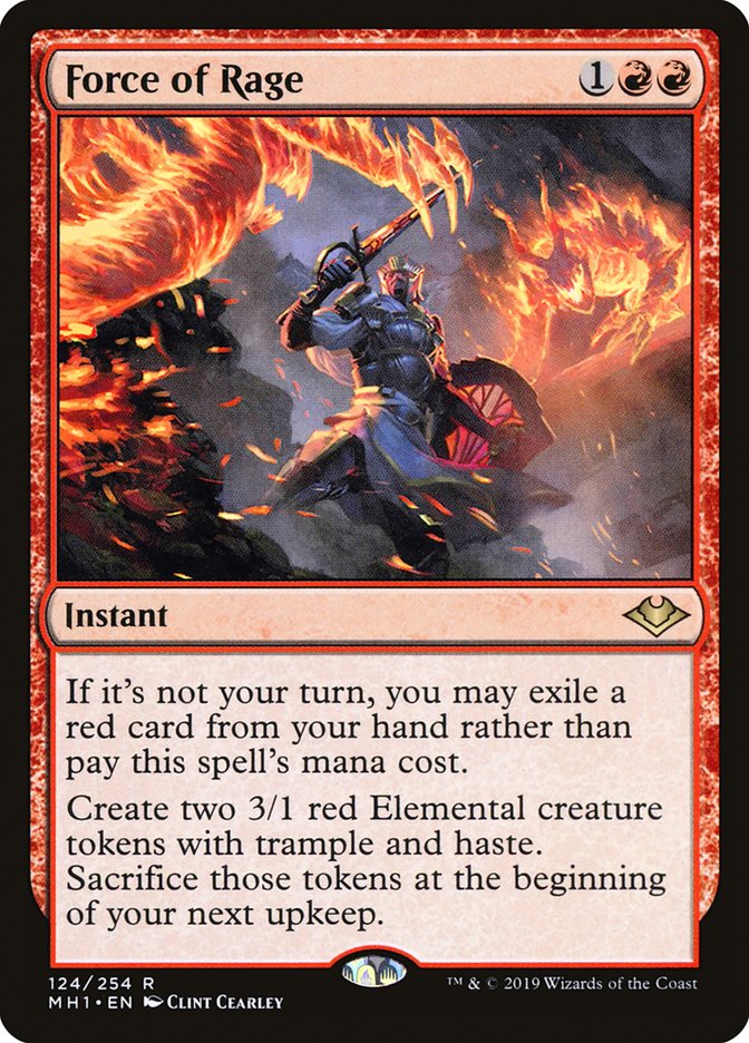 Force of Rage [Modern Horizons] | Webway Games