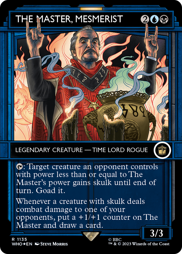 The Master, Mesmerist (Showcase) (Surge Foil) [Doctor Who] | Webway Games