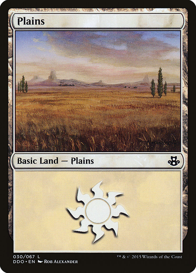 Plains (30) [Duel Decks: Elspeth vs. Kiora] | Webway Games