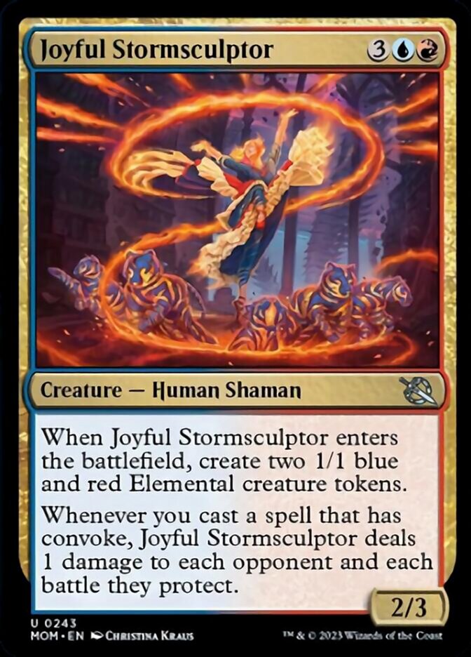 Joyful Stormsculptor [March of the Machine] | Webway Games