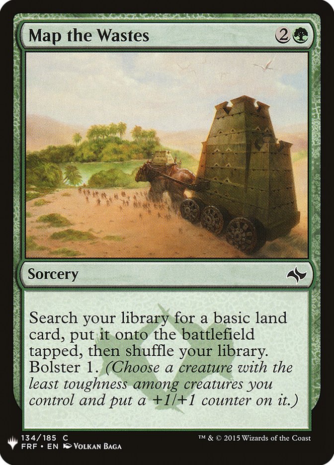 Map the Wastes [Mystery Booster] | Webway Games