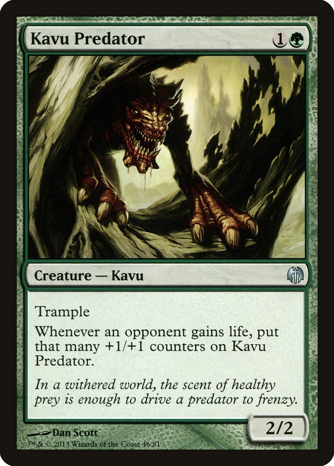 Kavu Predator [Duel Decks: Heroes vs. Monsters] | Webway Games