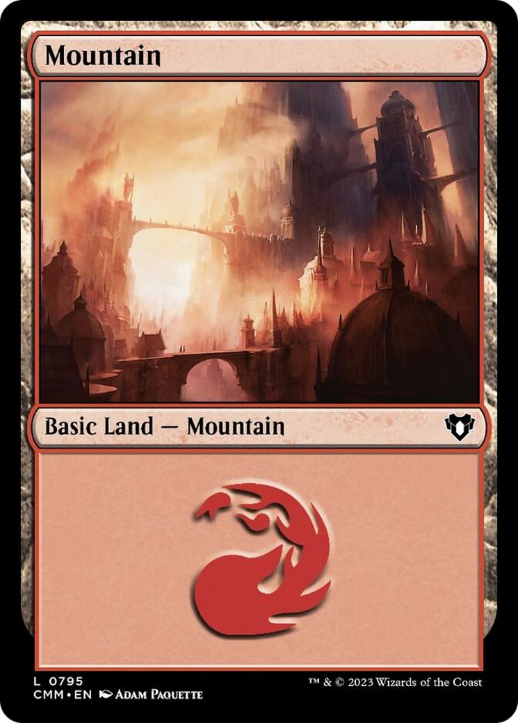 Mountain (795) [Commander Masters] | Webway Games
