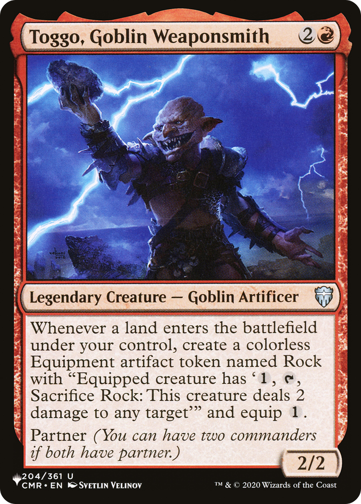 Toggo, Goblin Weaponsmith [The List] | Webway Games