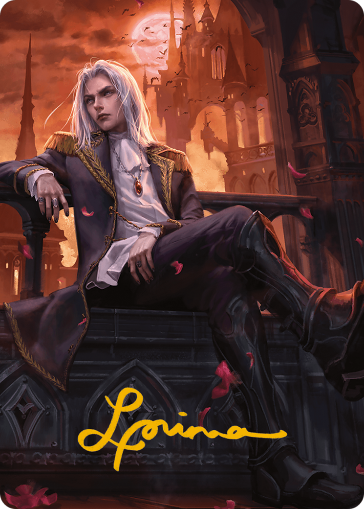 Sorin of House Markov Art Card (Gold-Stamped Signature) [Modern Horizons 3 Art Series] | Webway Games