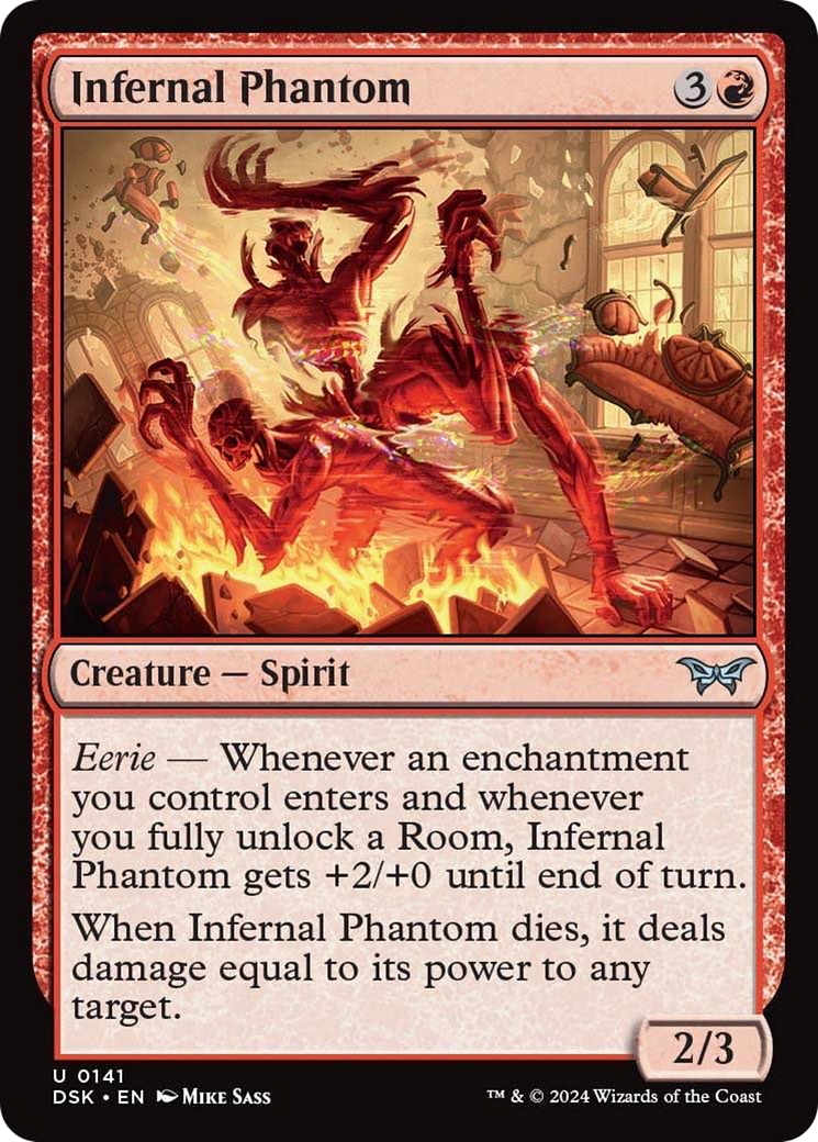 Infernal Phantom [Duskmourn: House of Horror] | Webway Games