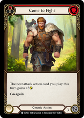 Come to Fight (Red) [OUT222] (Outsiders) | Webway Games