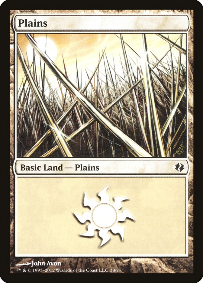 Plains (38) [Duel Decks: Venser vs. Koth] | Webway Games