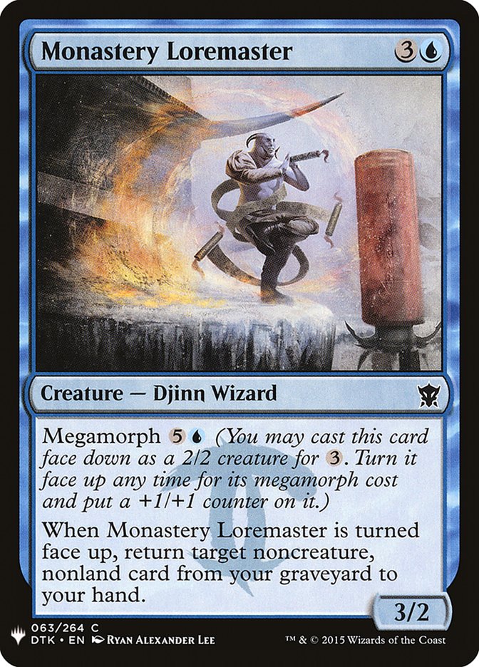 Monastery Loremaster [Mystery Booster] | Webway Games