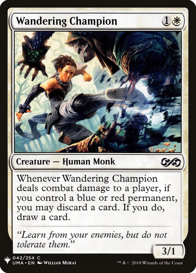 Wandering Champion [Mystery Booster] | Webway Games