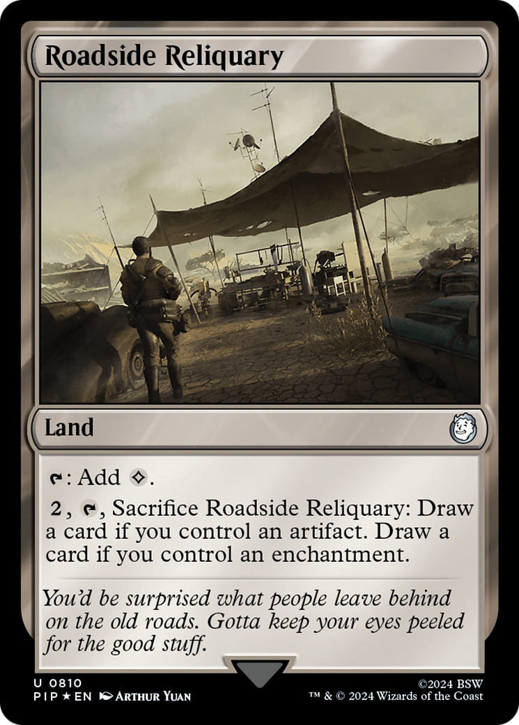 Roadside Reliquary (Surge Foil) [Fallout] | Webway Games