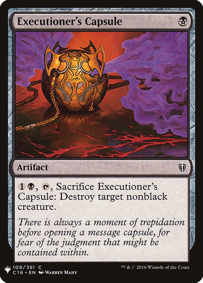 Executioner's Capsule [Mystery Booster] | Webway Games