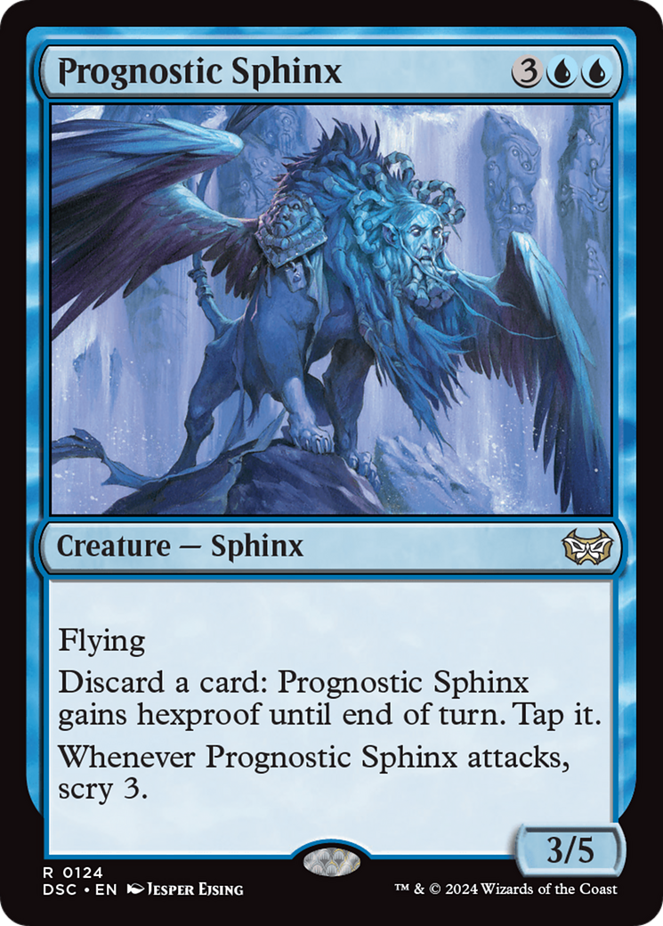 Prognostic Sphinx [Duskmourn: House of Horror Commander] | Webway Games