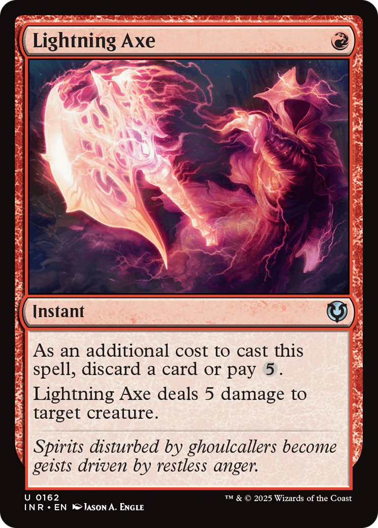 Lightning Axe [Innistrad Remastered] | Webway Games