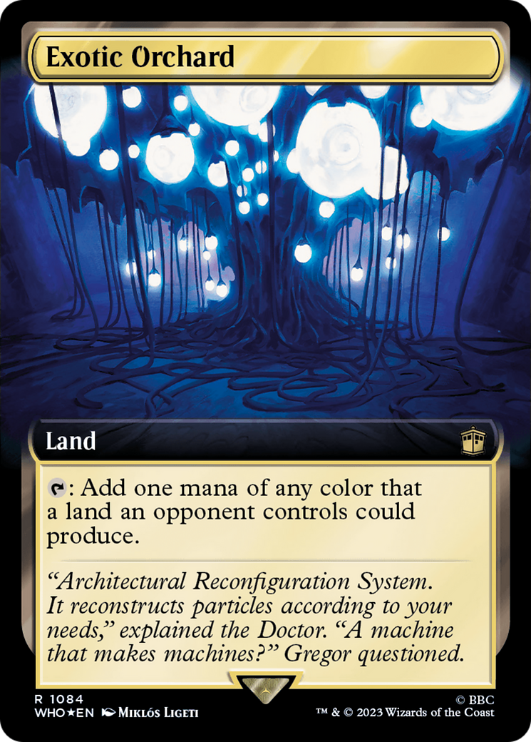 Exotic Orchard (Extended Art) (Surge Foil) [Doctor Who] | Webway Games