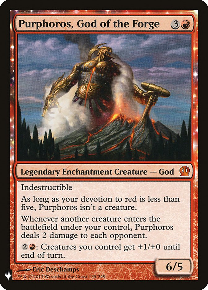 Purphoros, God of the Forge [Mystery Booster] | Webway Games