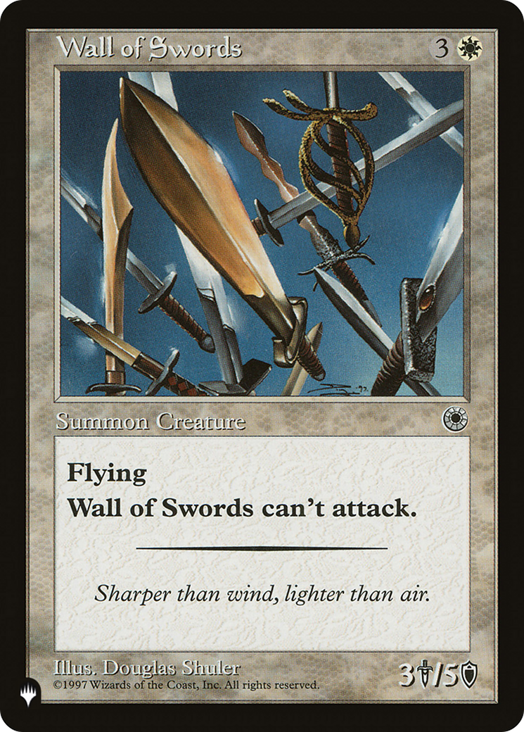Wall of Swords [The List] | Webway Games