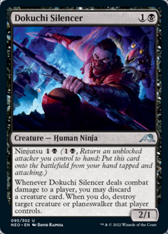 Dokuchi Silencer [Kamigawa: Neon Dynasty] | Webway Games