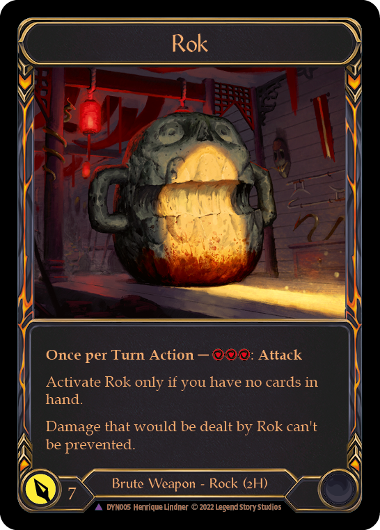 Rok (Marvel) [DYN005] (Dynasty)  Cold Foil | Webway Games