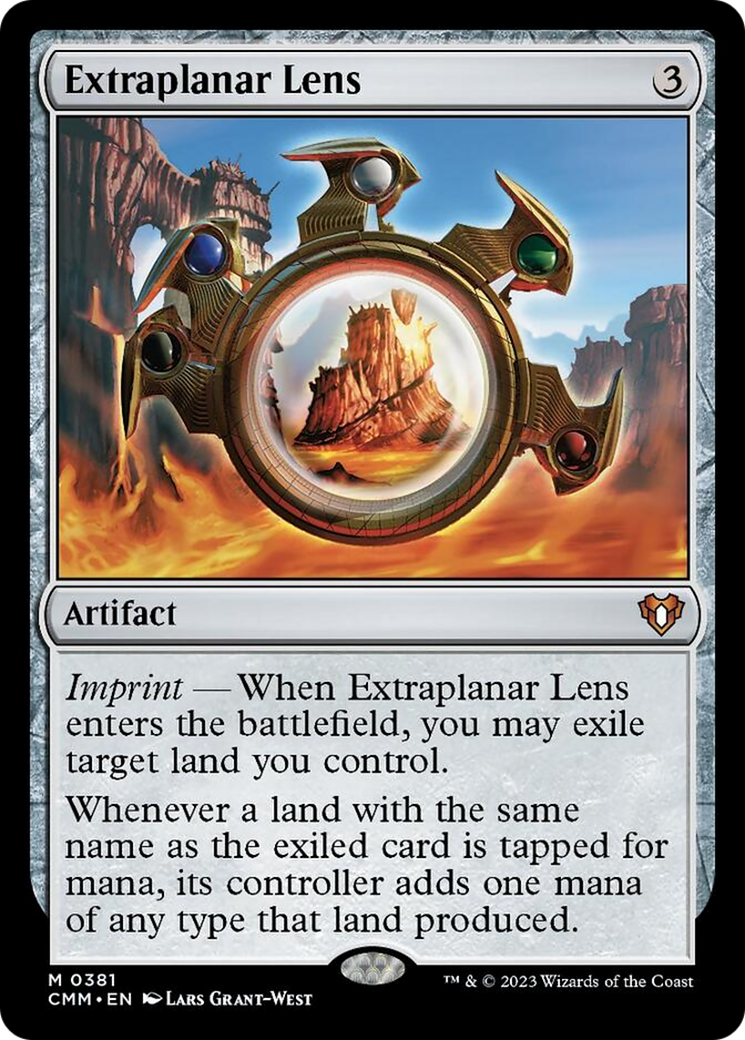 Extraplanar Lens [Commander Masters] | Webway Games