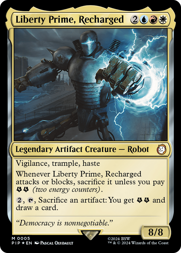 Liberty Prime, Recharged [Fallout] | Webway Games