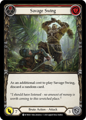 Savage Swing (Red) [U-WTR020] (Welcome to Rathe Unlimited)  Unlimited Normal | Webway Games